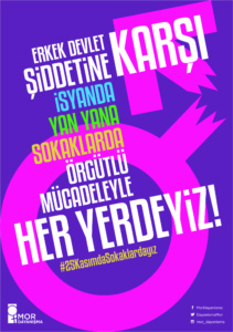 Mor Dayanışma 25 Kasım’da Alanlara Çağırdı: Kadınlar ataerkiyi yıkacak
