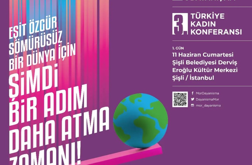 3. Türkiye Kadın Konferansı 2022 Afiş