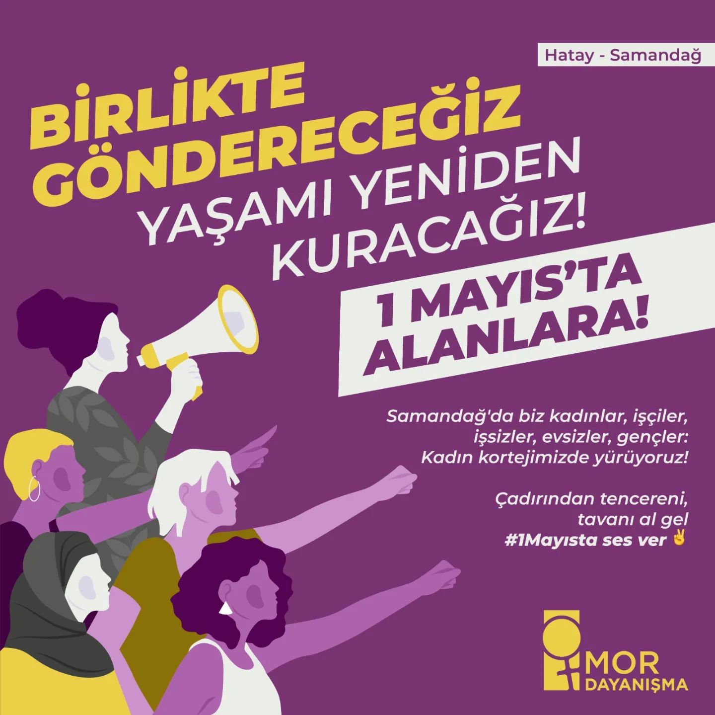 1 Mayıs 2023 Afişi Samandağ