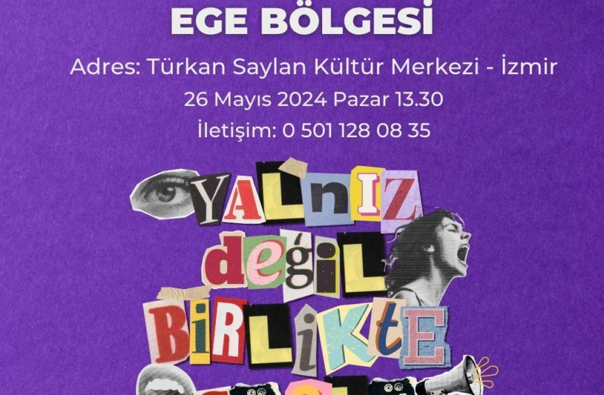 4. Türkiye Kadın Konferansı 2024 Afişi (Ege)