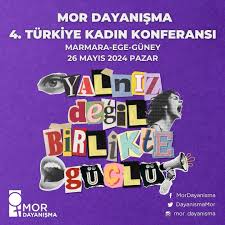 4. Türkiye Kadın Konferansı 2024 Afişi