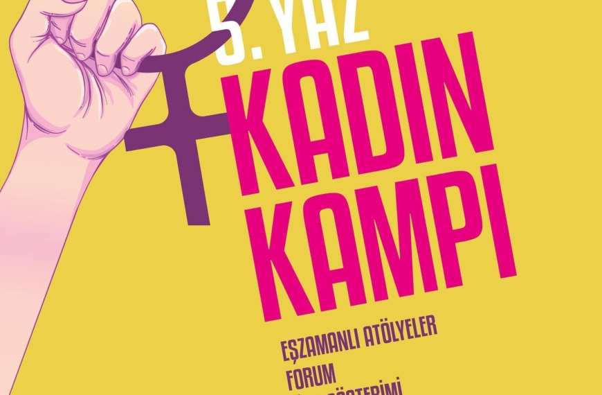 5. Yaz Kadın Kampı 2021 Afişi (Güney)