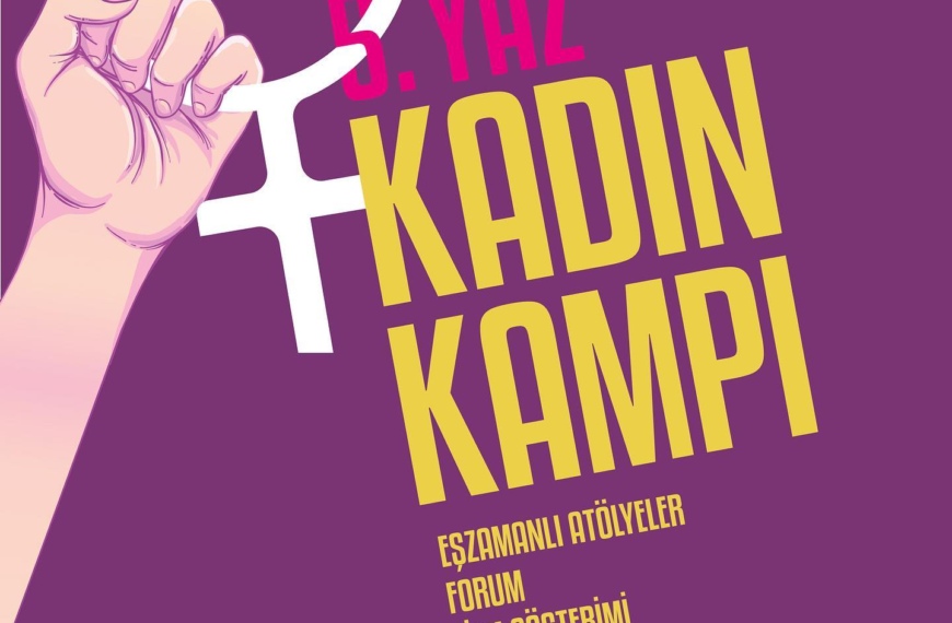 5. Yaz Kadın Kampı 2021 Afişi