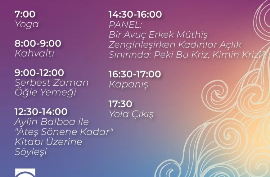 6. Yaz Kadın Kampı Programı 2022 Ege (2. Gün)