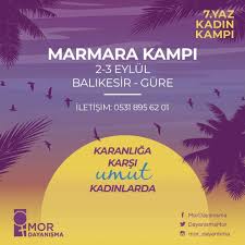 7. Yaz Kadın Kampı 2023 Afişi (Marmara)