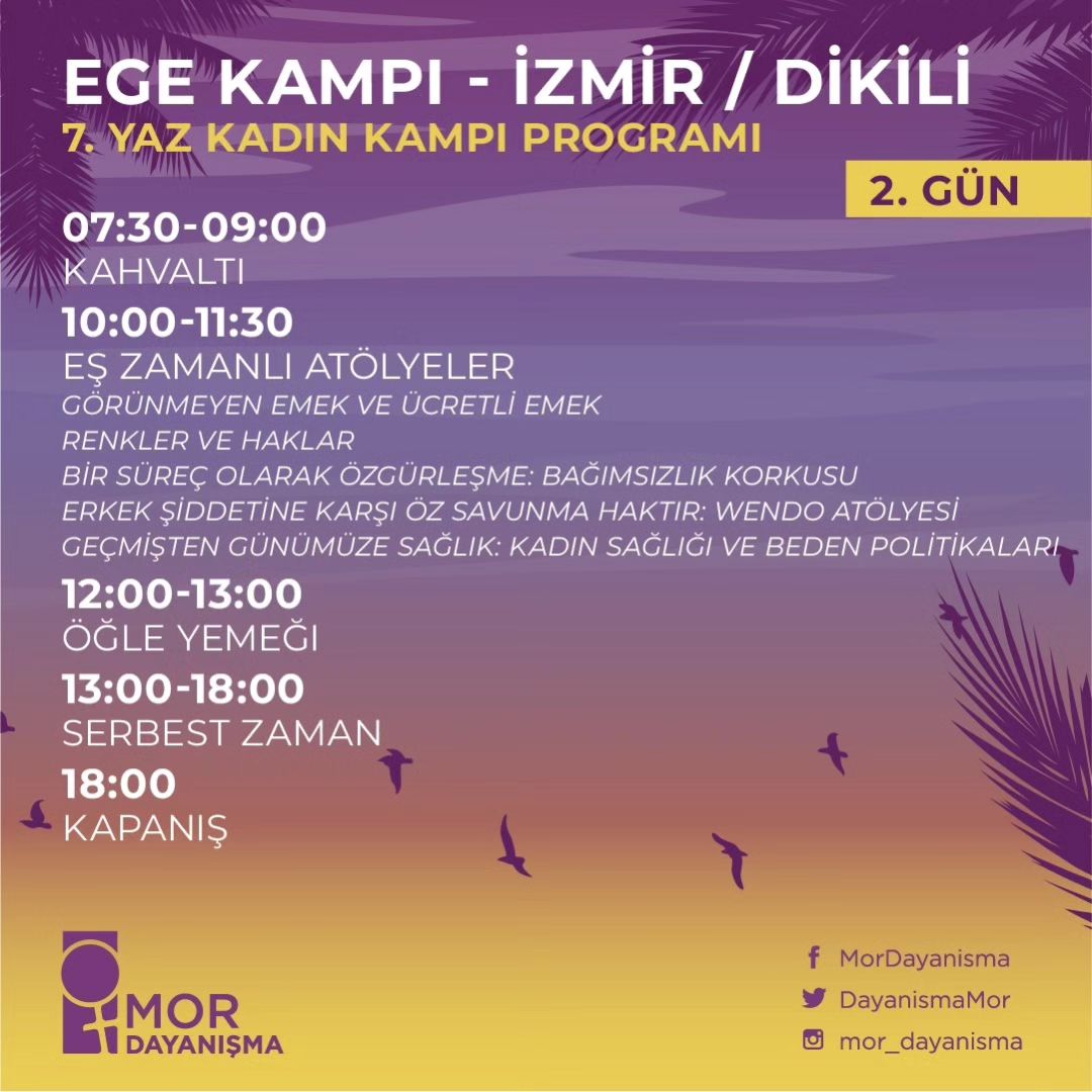 7. Yaz Kadın Kampı 2023 Ege (2. Gün) - 7. kadin yaz kampi4