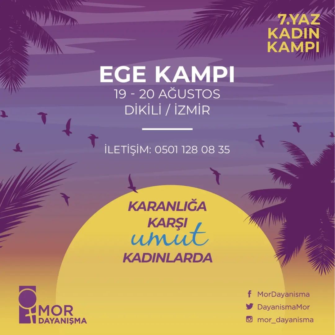 7. Yaz Kadın Kampı 2023 Afişi (Ege) - 7. kadin yaz kampi5