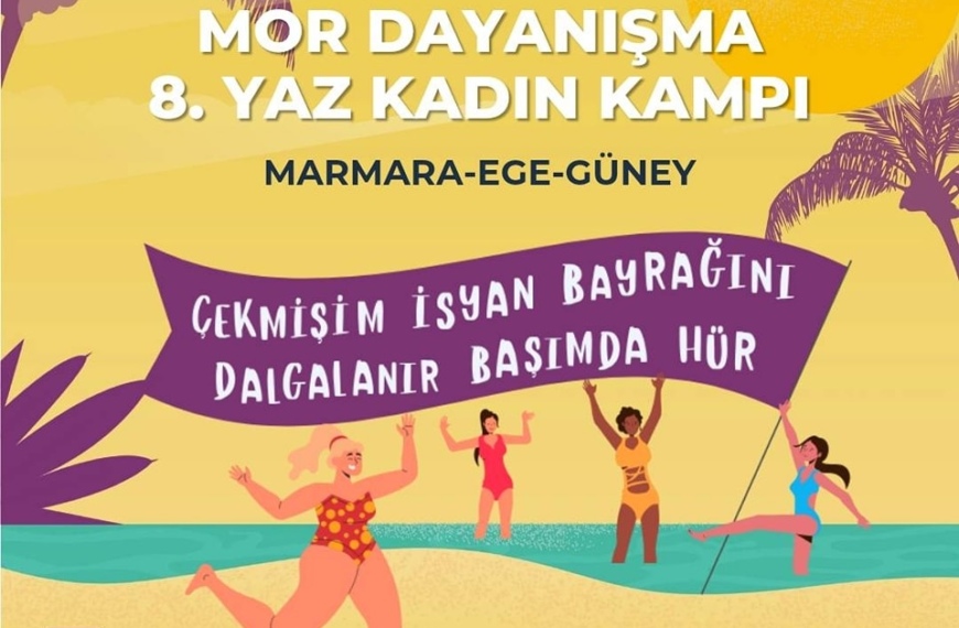 8. Yaz Kadın Kampı 2024 Afiş (Genel)