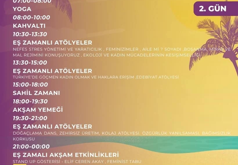 8. Yaz Kadın Kampı 2024 Marmara (2. Gün)