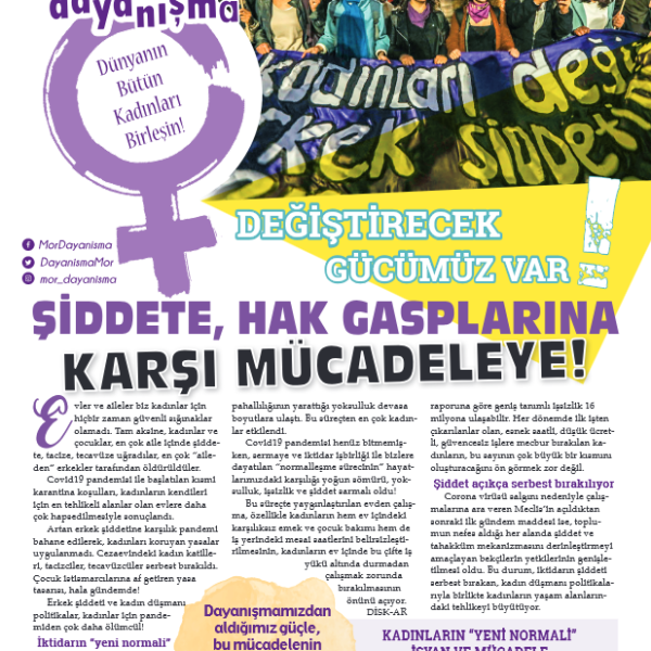 Mor Dayanışma Gazetesi Sayı 13