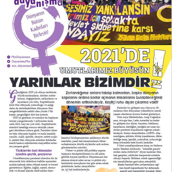 Mor Dayanışma Gazetesi Sayı 14