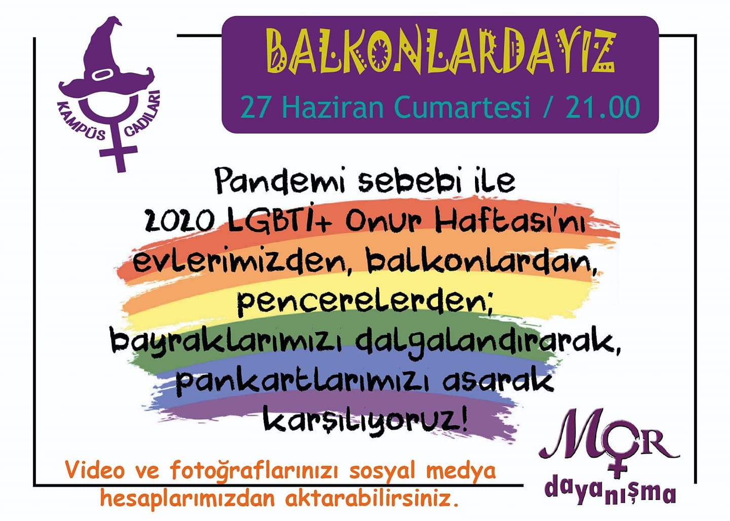 Pride 2020 Afişi - pride 2020