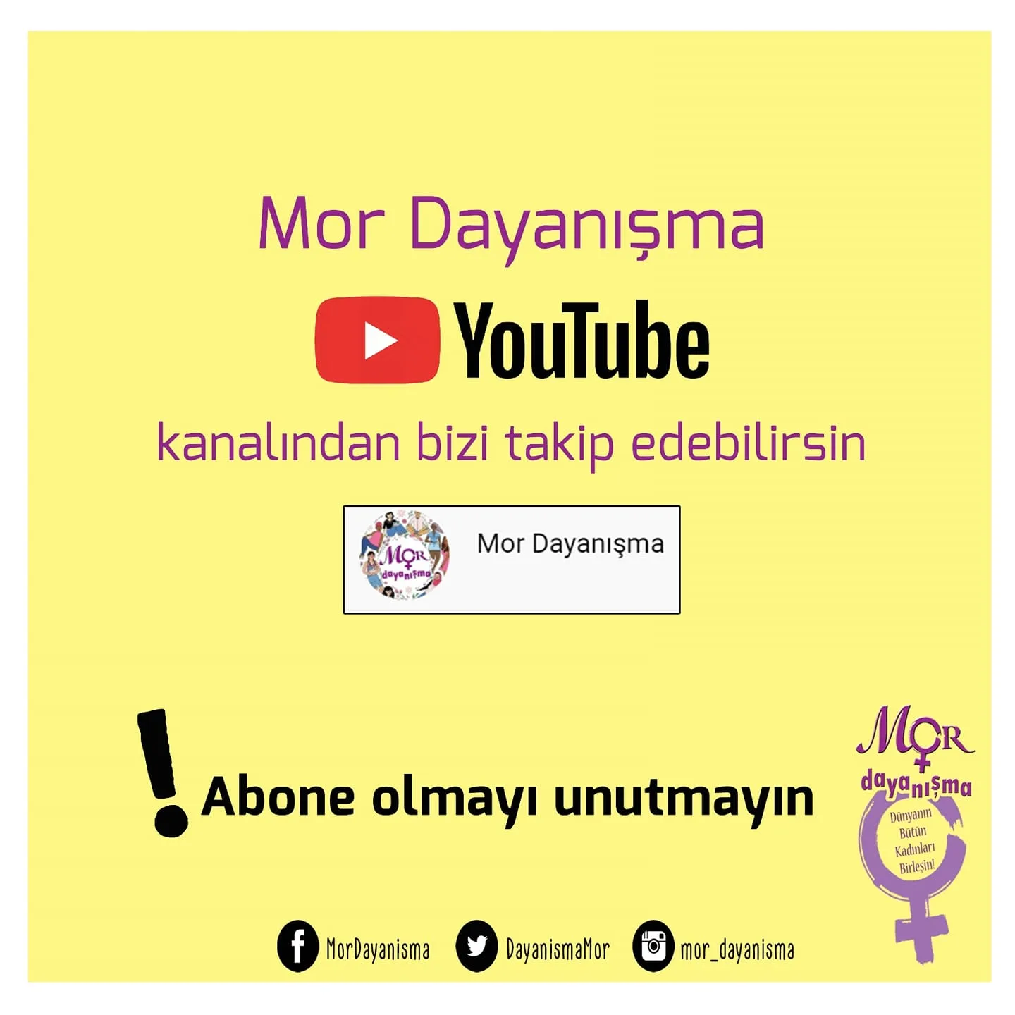 Youtube Kanalımız