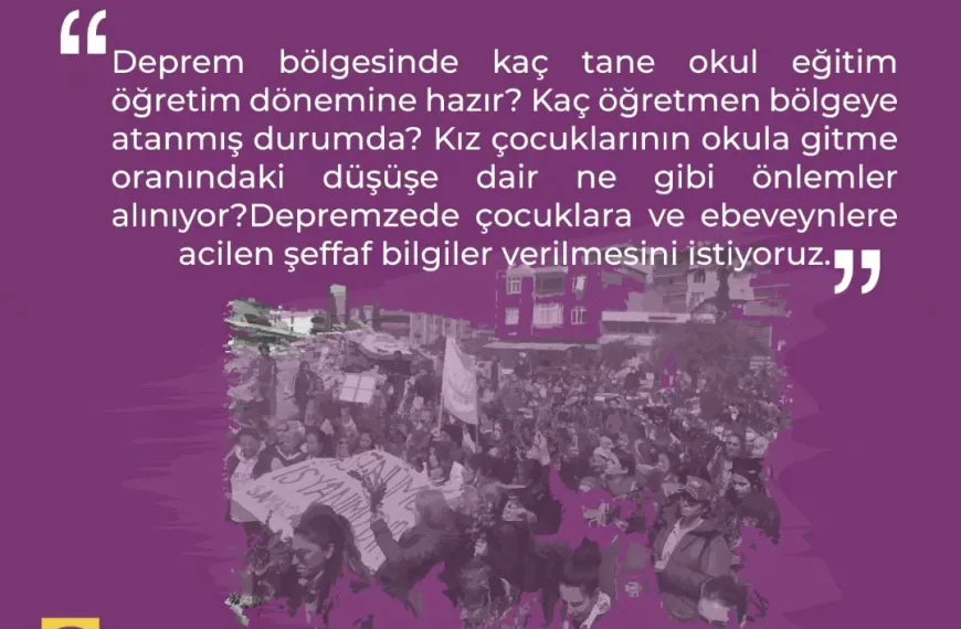 Depremin 7. Ayında 3