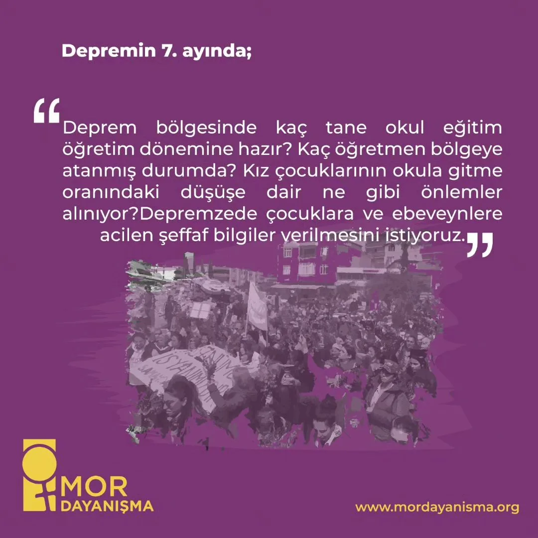 Depremin 7. Ayında 3