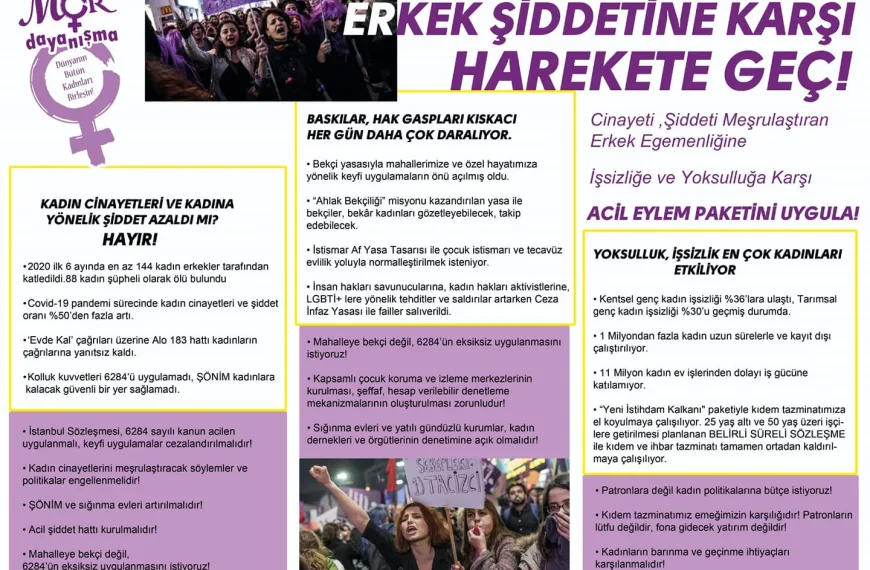 Erkek Şiddetine Karşı Harekete Geç