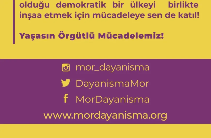 Mor Dayanışma’ya Katıl 2025