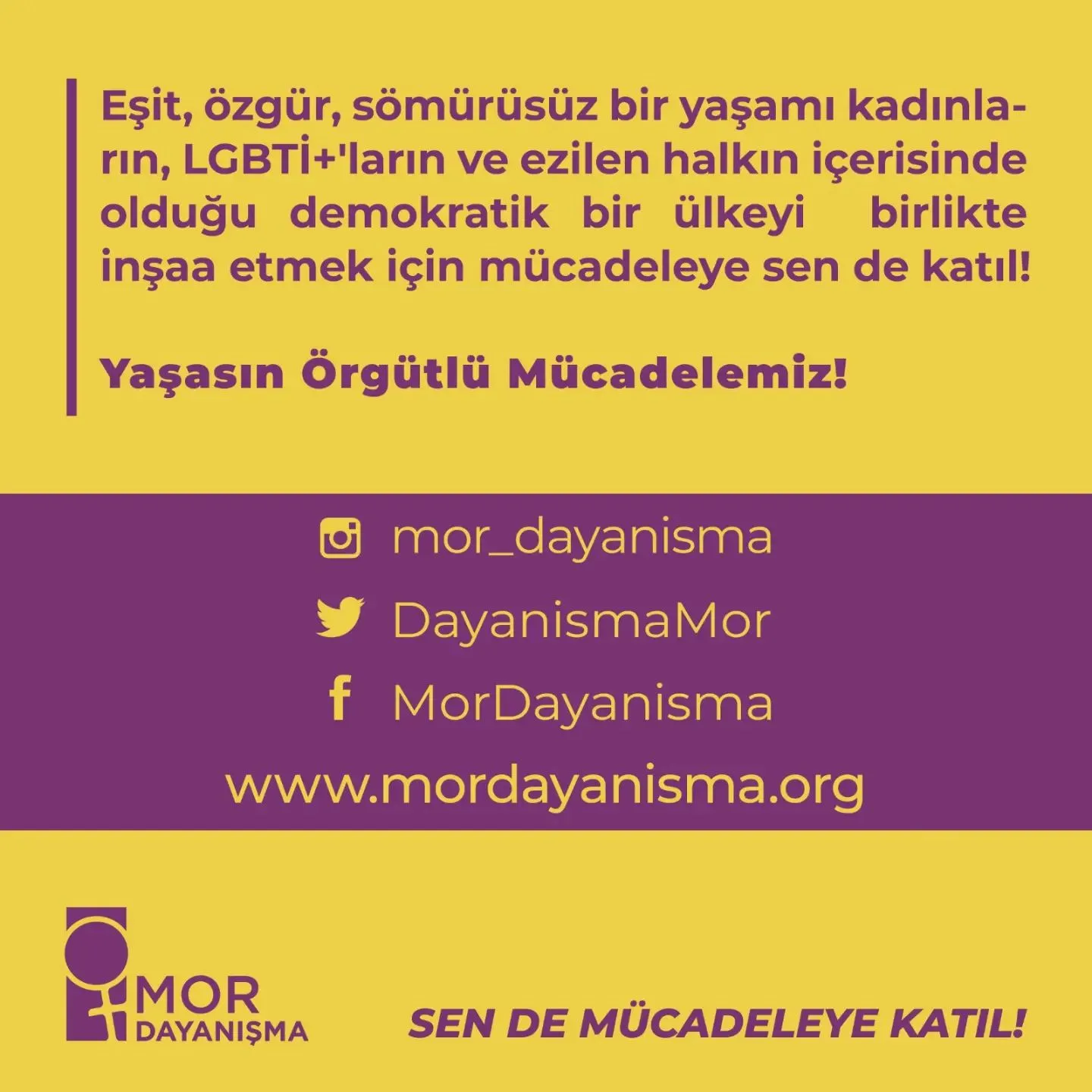 Mor Dayanışma’ya Katıl 2025