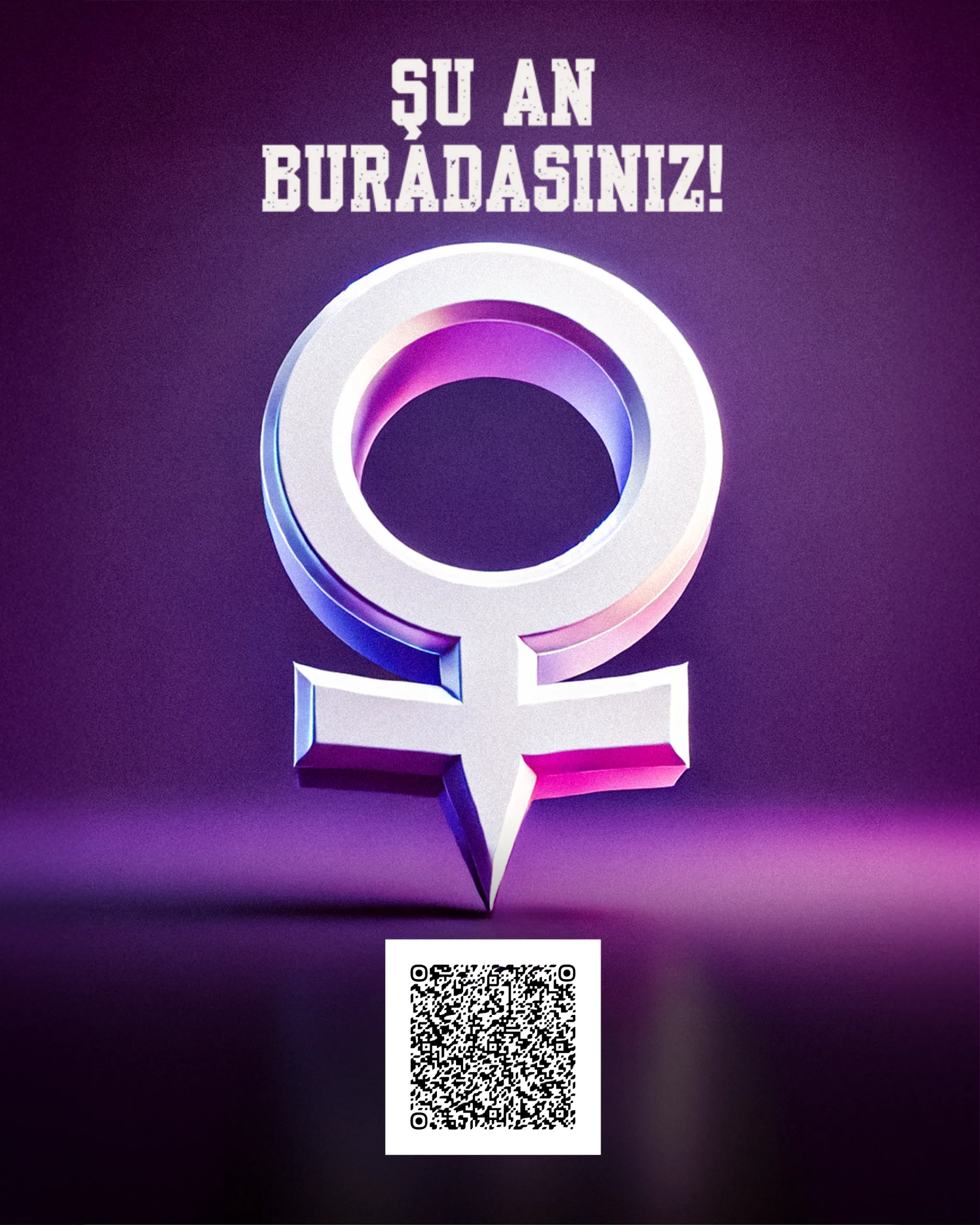Şu An Buradasınız Sticker