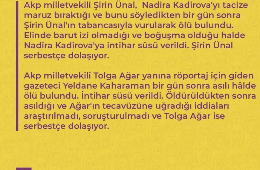 Erkek Şiddetine Karşı 7