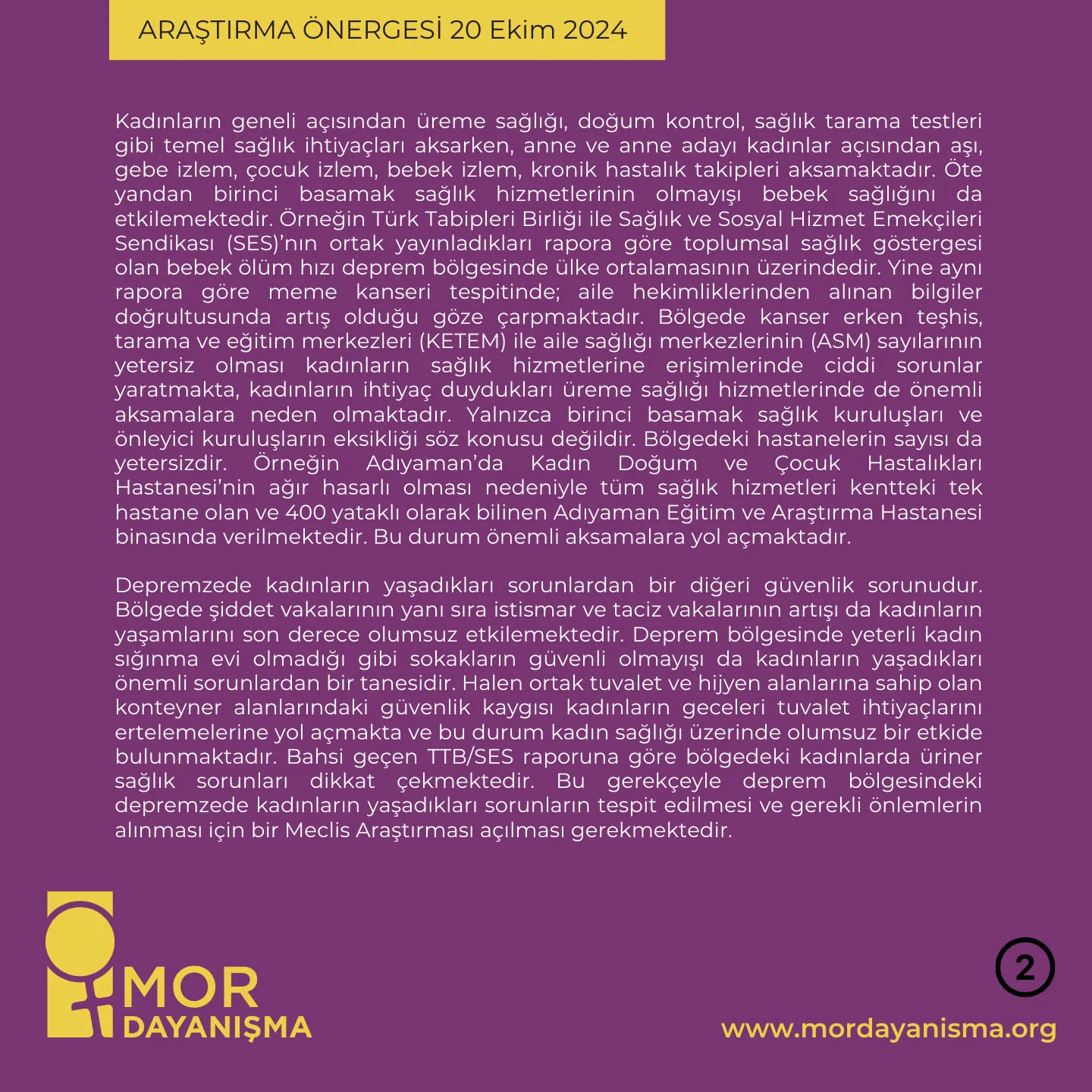 Araştırma Önergesi 1