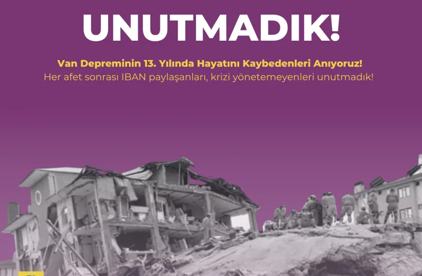 Van Depremi Anma