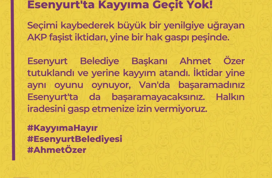 Kayyıma Karşı 3