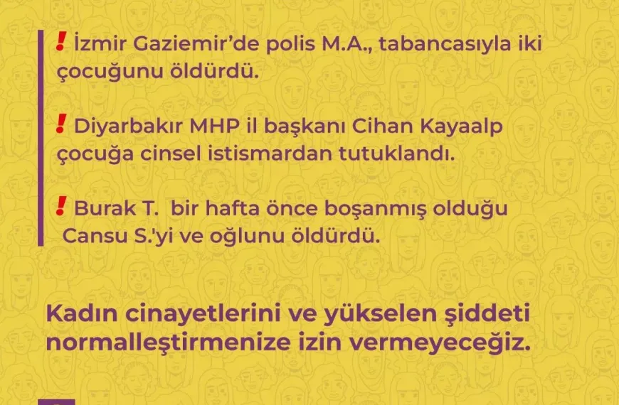 Kadın Cinayetleri Politiktir