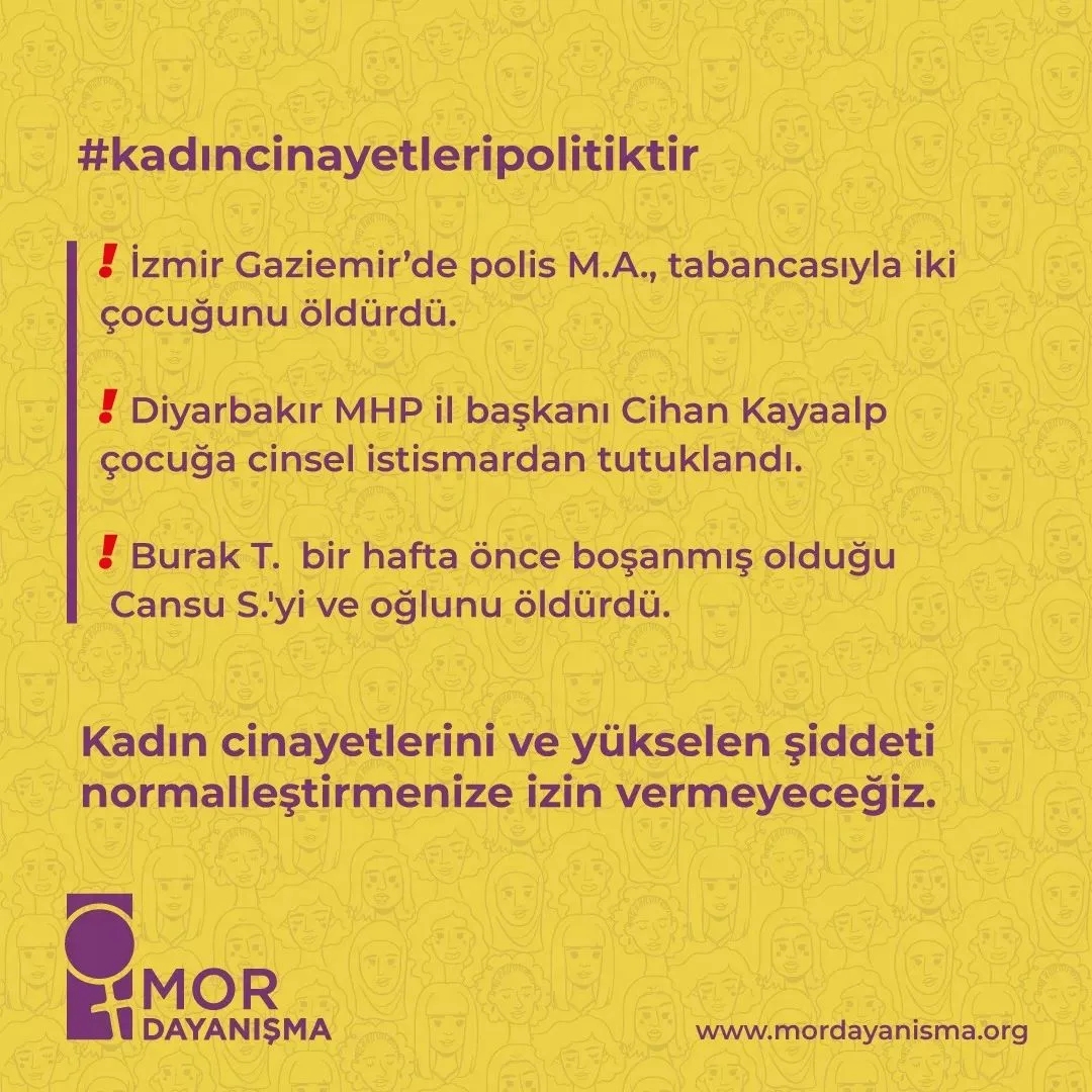 Kadın Cinayetleri Politiktir - haziran 20221