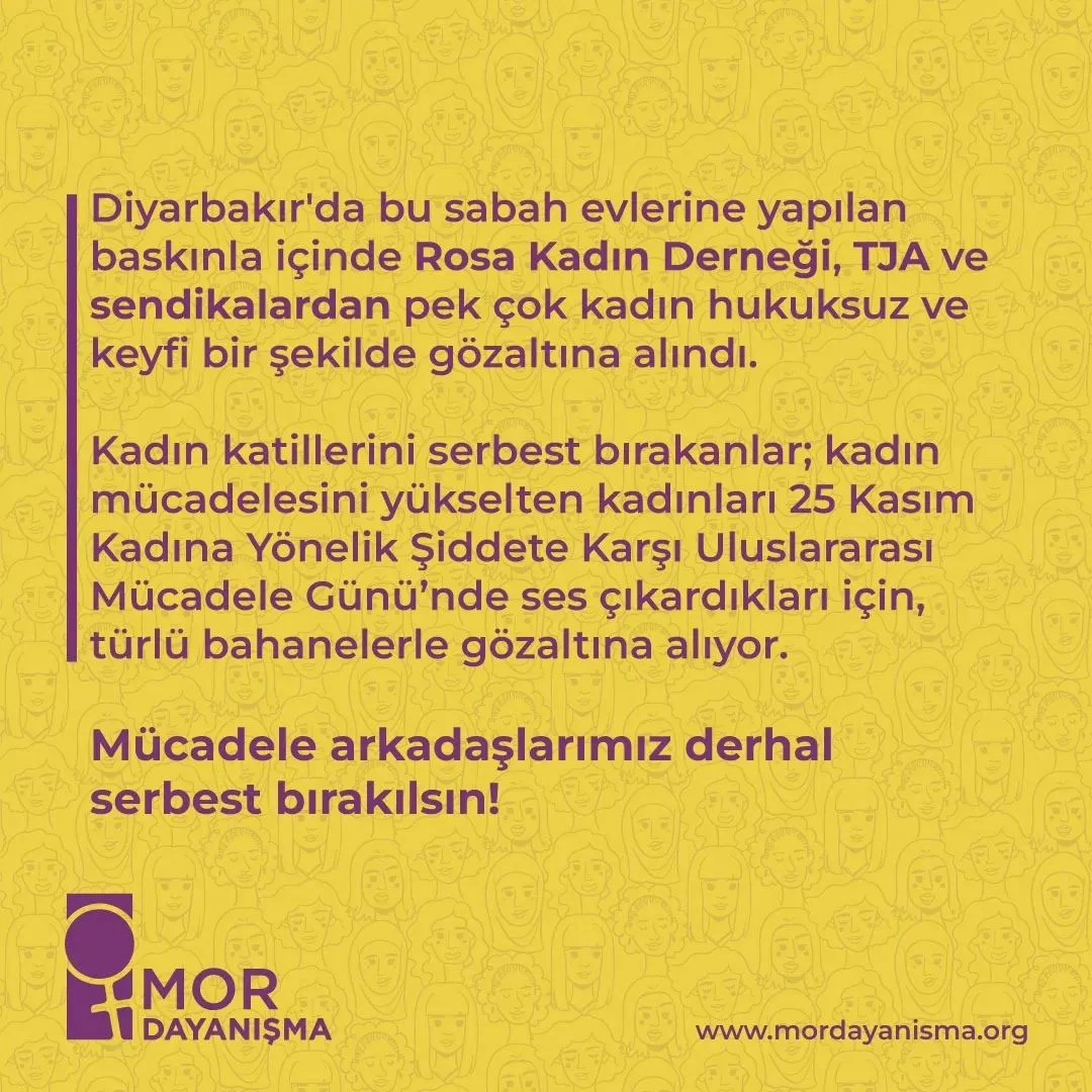 Rosa Kadın Derneği, TJA - mart 2022