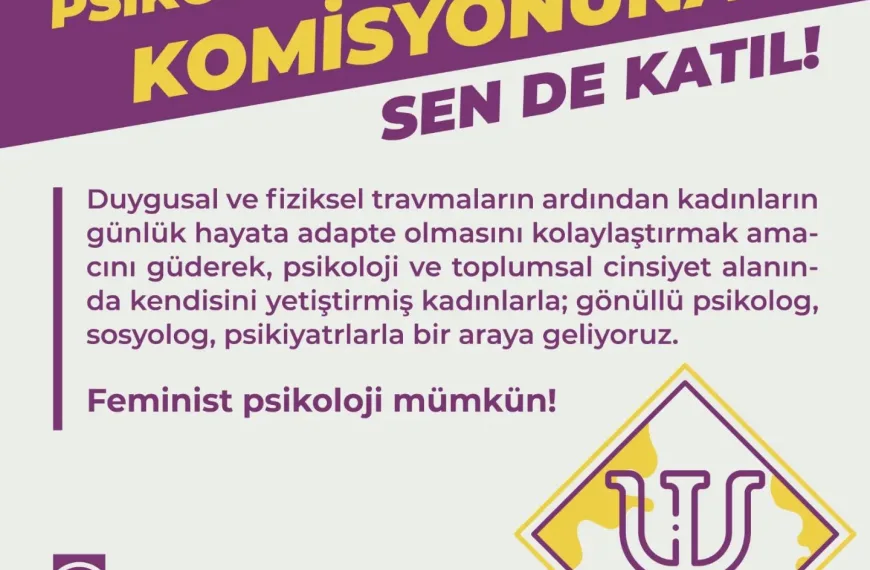 Psikososyal Destek Komisyonuna Katıl 2025